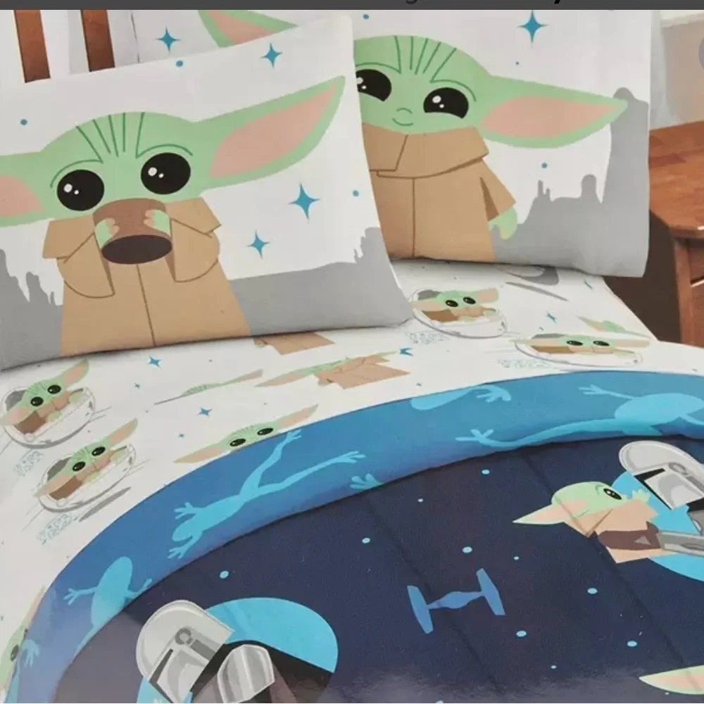 Star Wars Mandalorian Twin 3-Piece Sheets Set